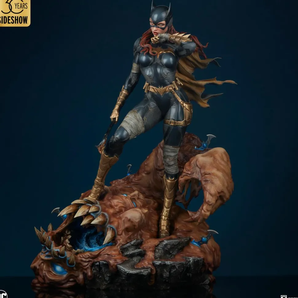Batman - Batgirl With Clayface Premium Format Statue