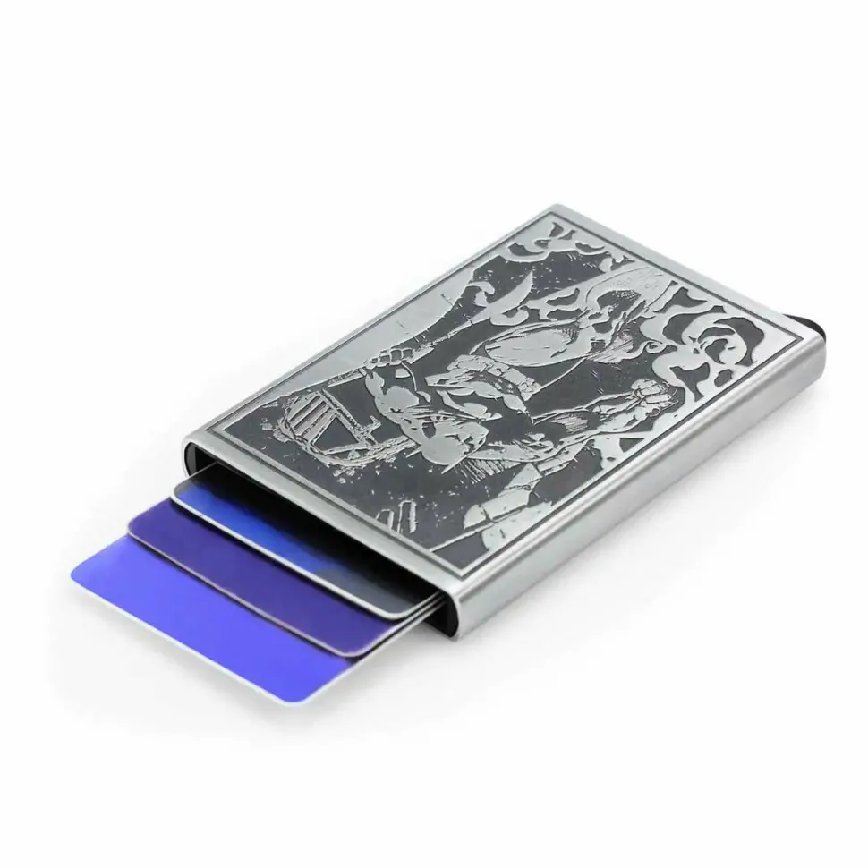 Batman - Batman Pewter Credit Card Holder Wallet
