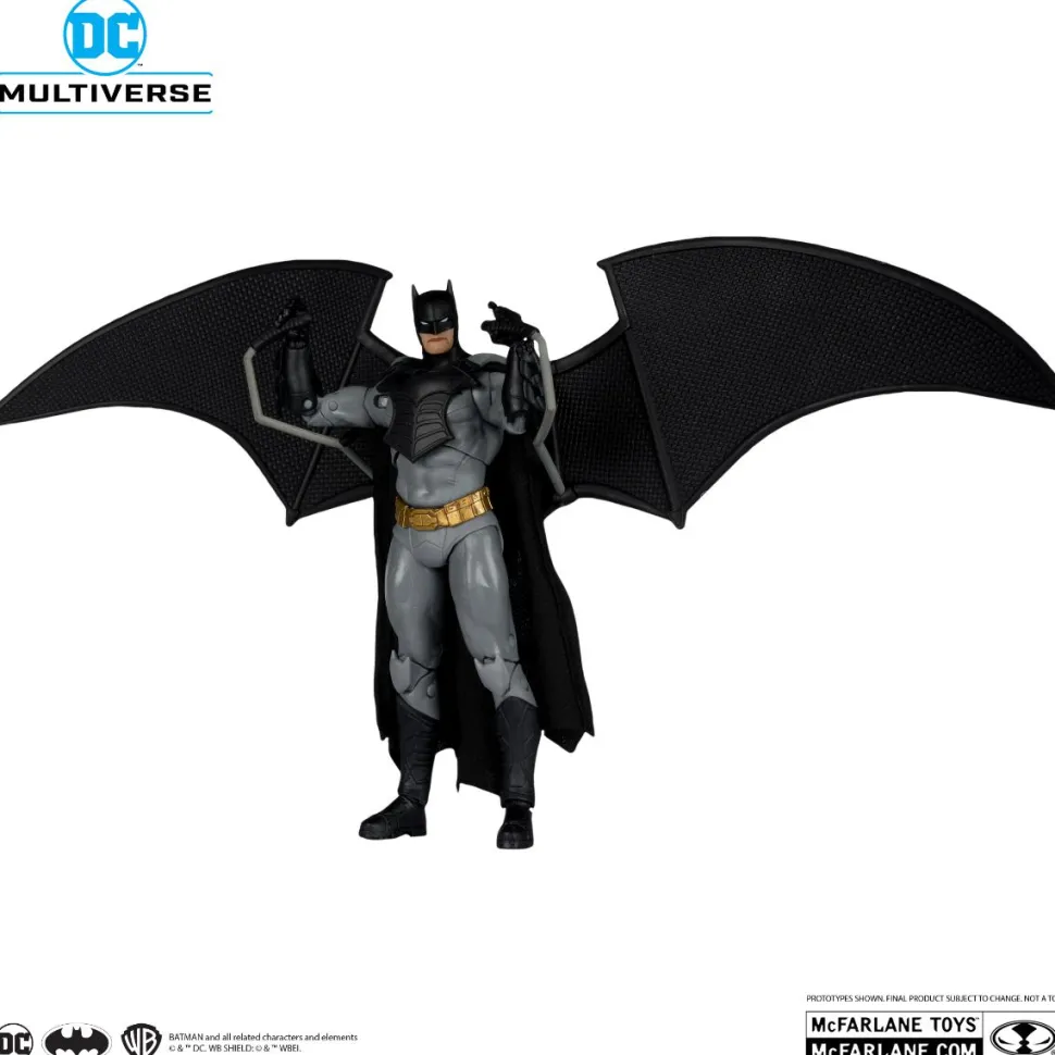 Batman - Batman with Bat-Glider (The Thirteenth Hour) DC Multiverse Gold Label 7" Scale Action Figure