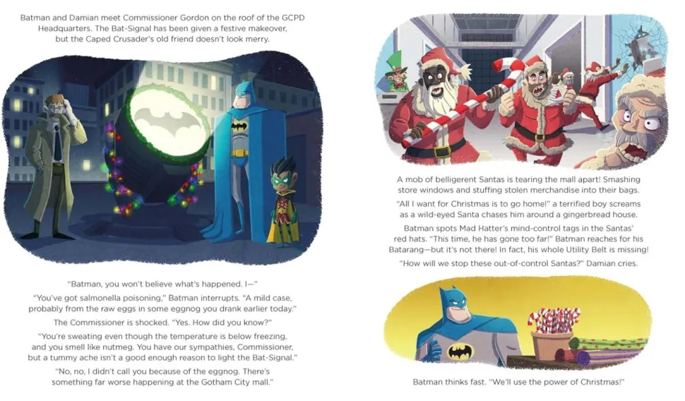 Batman - Christmas in the Batcave: A Brave, Bold, and Utterly Exhausting Adventure Hardcover Book