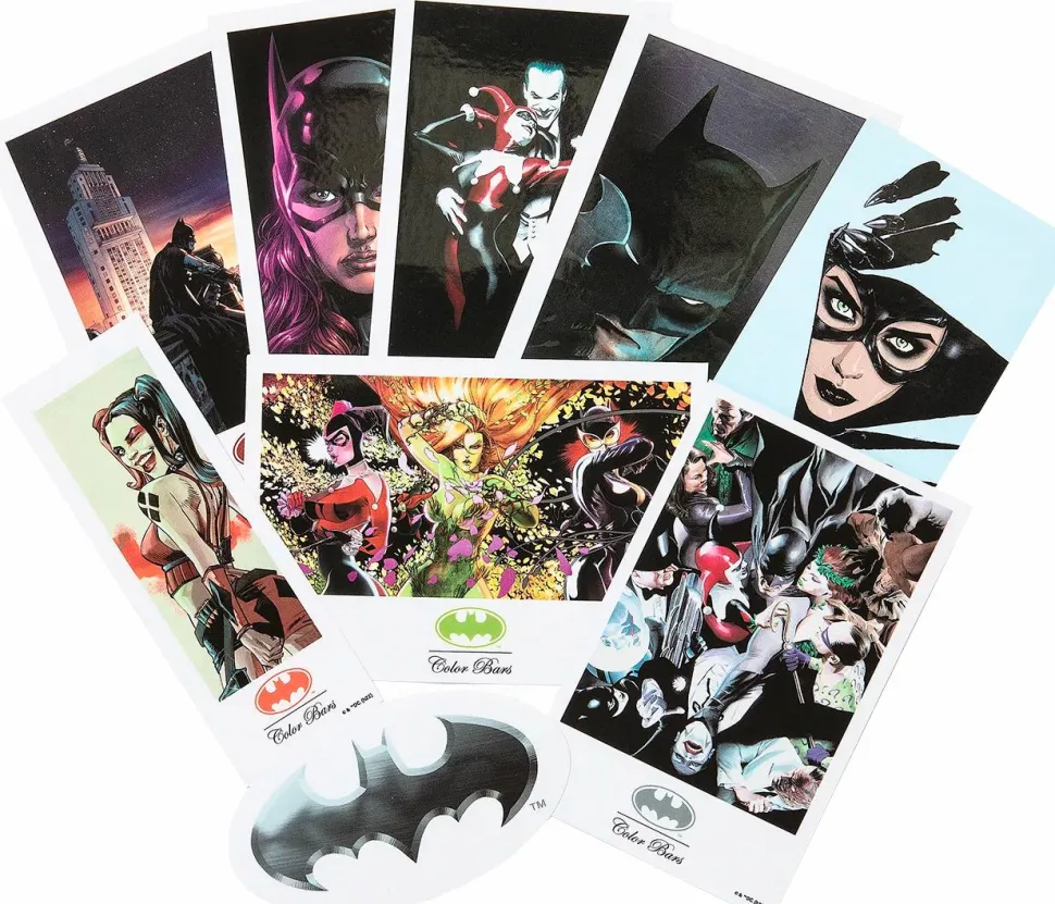 Batman - Color Bars x DC Sticker Pack