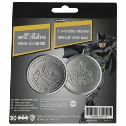 Batman - Embossed Metal Coasters 4-Pack
