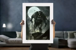 Batman - Gotham by Gaslight Fine Art Print by Richard Luong