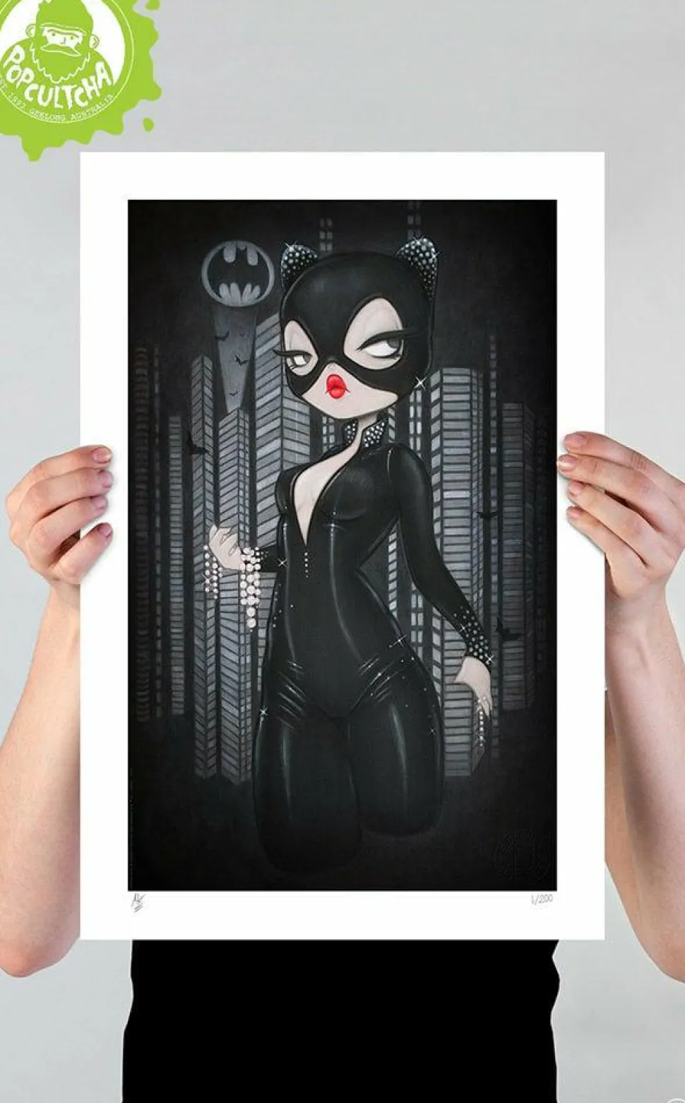 Batman - Gotham Girls Fine Art Print Set by Emma ‘Anarkitty’ Geary (Set of 3)