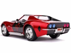 Batman - Harley Quinn 1969 Chevy Corvette 1/24th Scale Die-Cast Vehicle