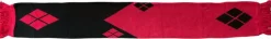 Batman - Harley Quinn Diamond Pattern Scarf