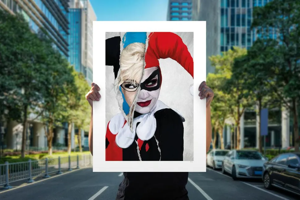 Batman - Harley Quinn: Mad Love Fine Art Print