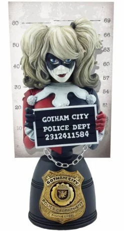 Batman - Harley Quinn Mugshot 6.5” Bust