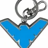 Batman - Nightwing Logo Enamel Keychain