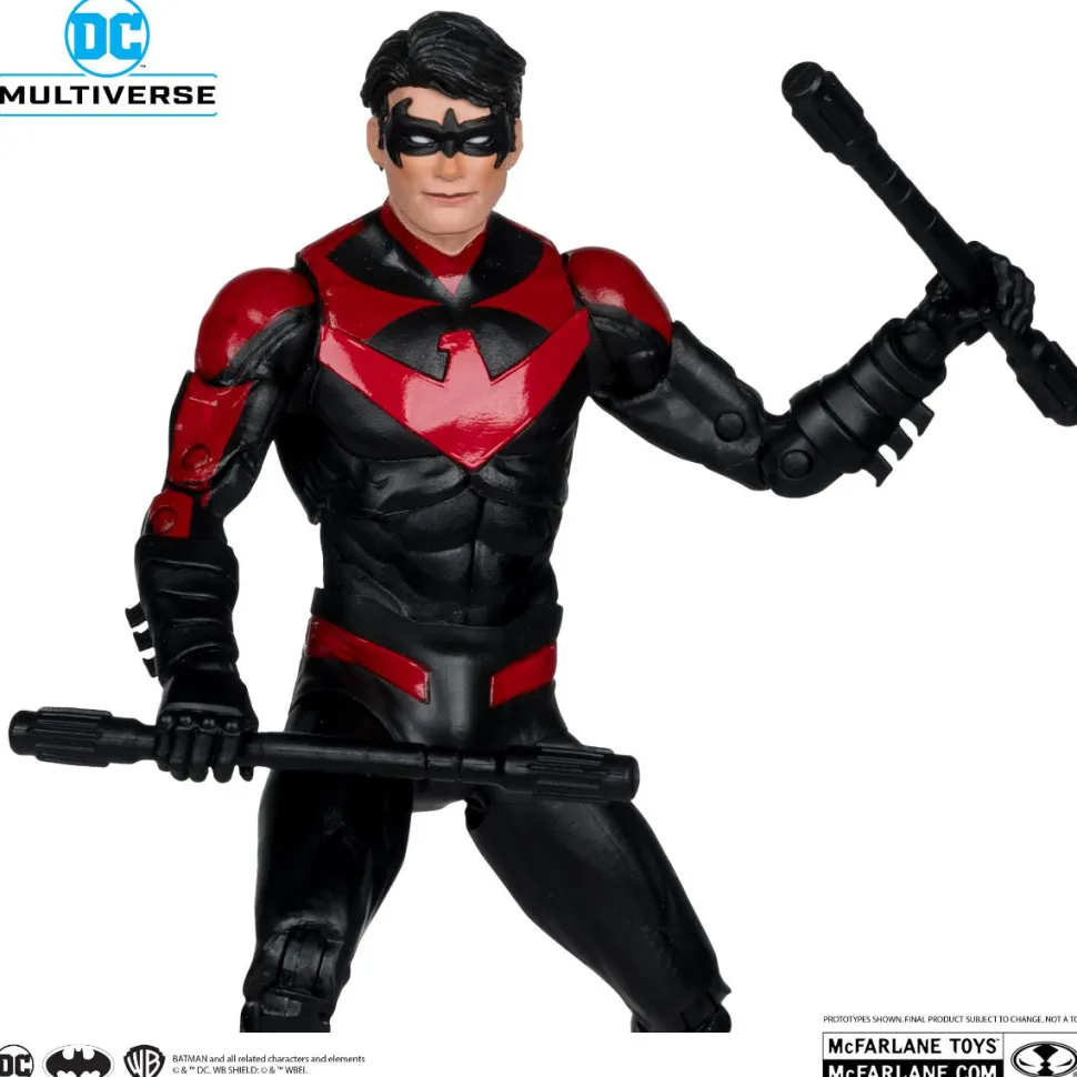 Batman - Nightwing vs. Talon & Owl (Batman: The Court of Owls) DC Multiverse Gold Label 7" Scale Action Figure 3-Pack
