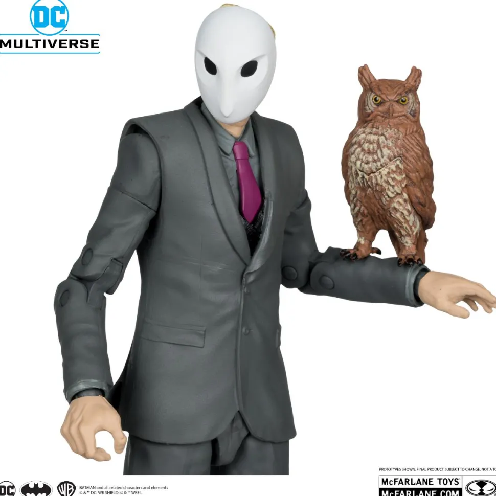 Batman - Nightwing vs. Talon & Owl (Batman: The Court of Owls) DC Multiverse Gold Label 7" Scale Action Figure 3-Pack