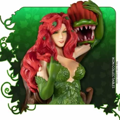 Batman - Poison Ivy on Vine Throne with Killer Flower 12” Statue