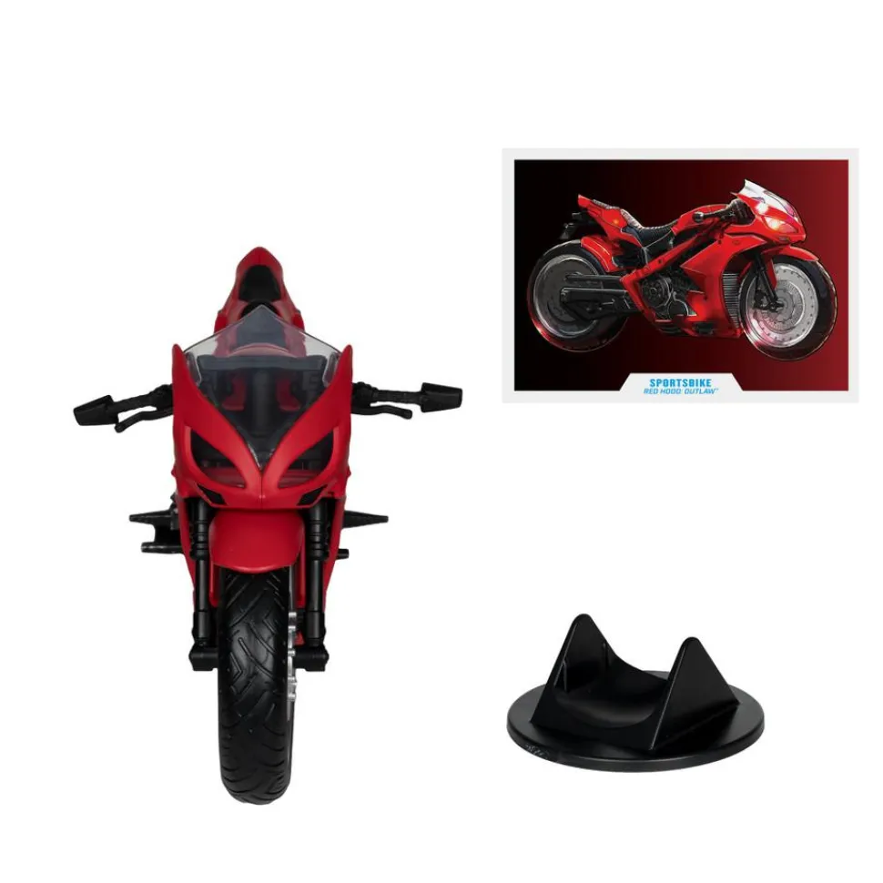 Batman - Red Hood's Sportsbike (Red Hood: Outlaw) DC Multiverse 7" Scale Action Figure Vehicle