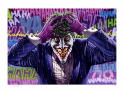 Batman - The Joker: Last Laugh Fine Art Print by Jason Edmiston