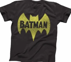 Batman - Vintage Logo Black Male T-Shirt