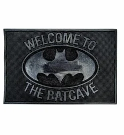Batman - Welcome to the Batcave Rubber Doormat