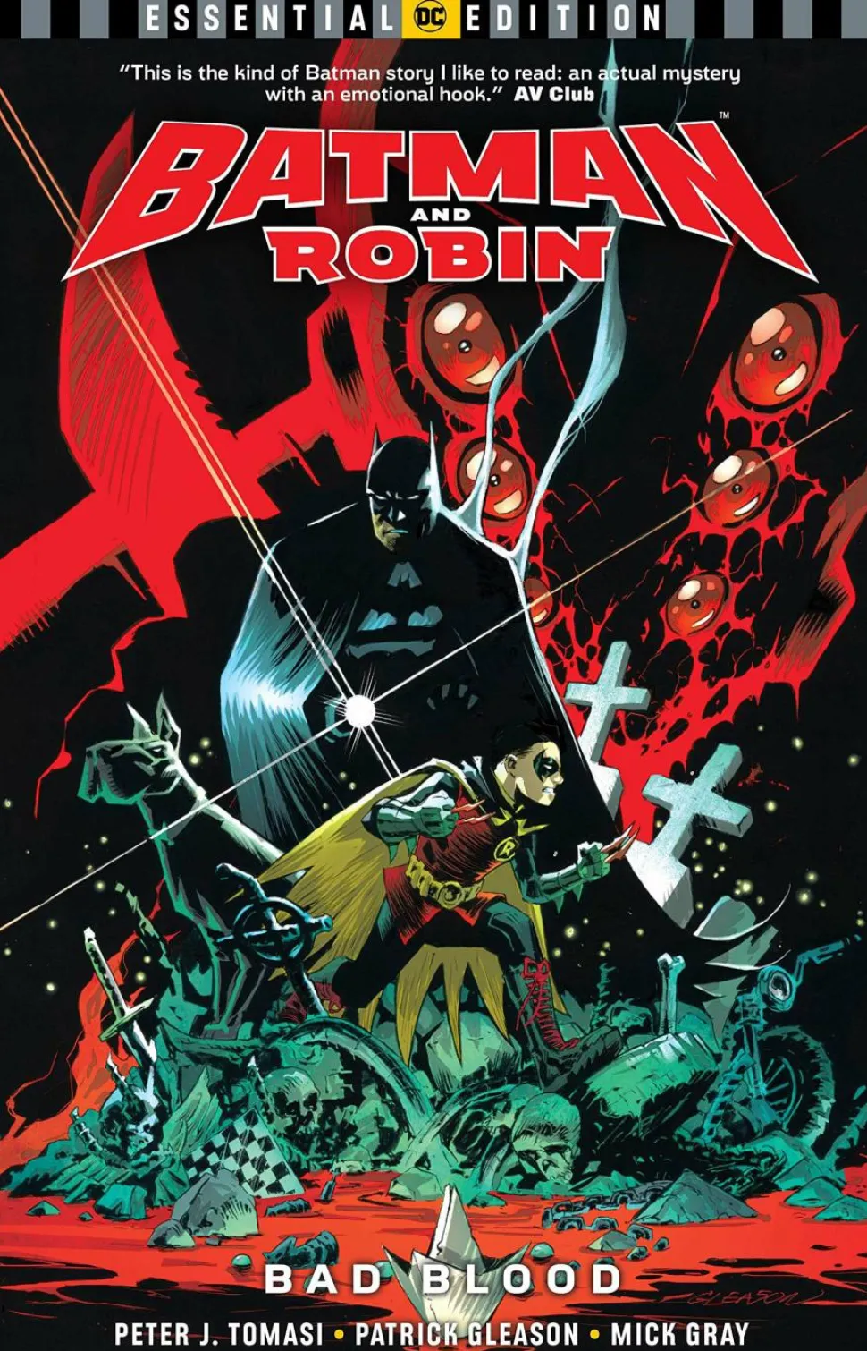 Batman and Robin - Bad Blood Essential Trade Paperback Book