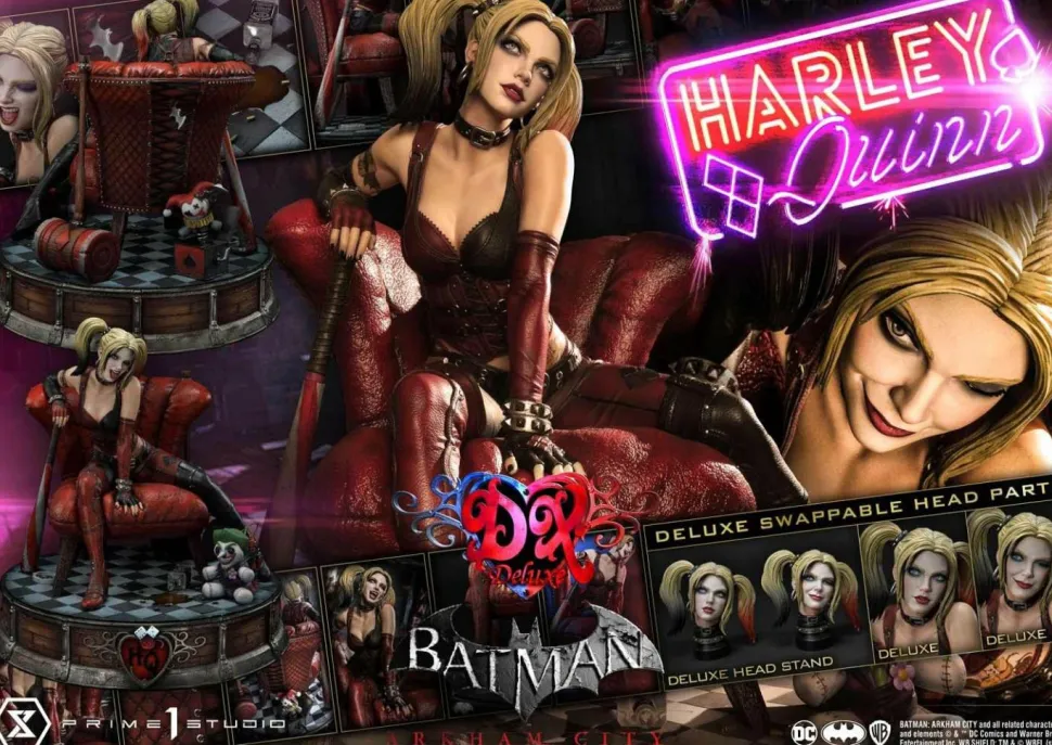 Batman: Arkham City - Harley Quinn Deluxe 1/3 Scale Statue