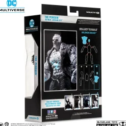Batman: Arkham City - The Penguin (Black & White Variant) DC Multiverse Gold Label 7” Scale Action Figure (Solomon Grundy Build-A-Figure)