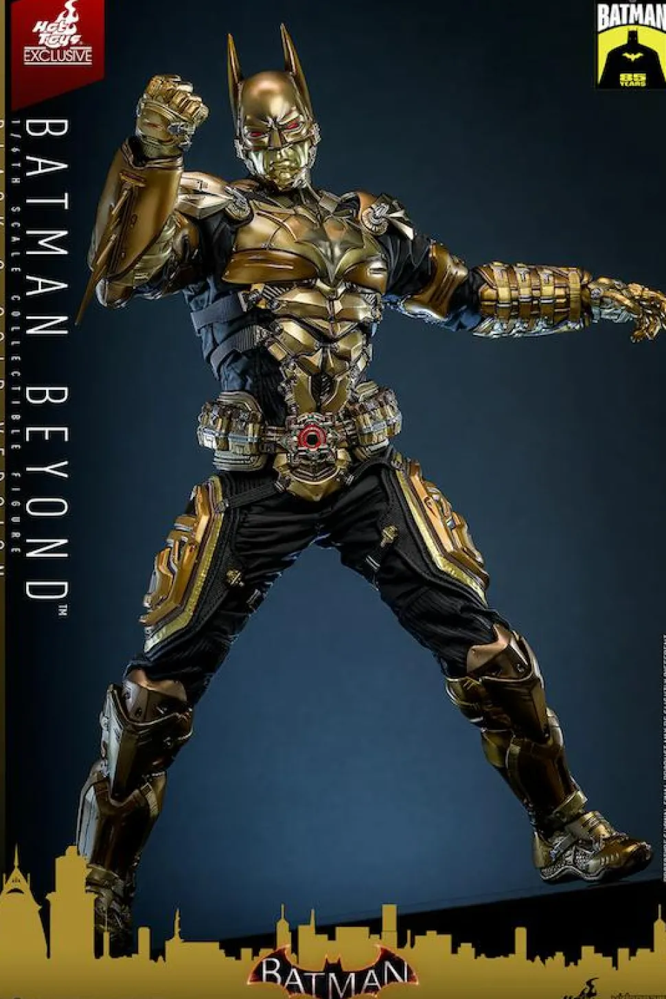 Batman: Arkham Knight - Batman Beyond (Black & Gold Version) 1/6th Scale Hot Toys Action Figure (Hot Toys Exclusive)