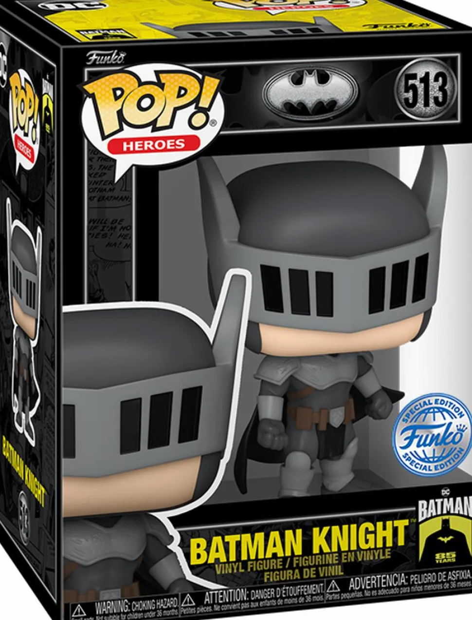 Batman: Knight & Squire - Batman Knight Pop! Vinyl Figure (Popcultcha Exclusive)