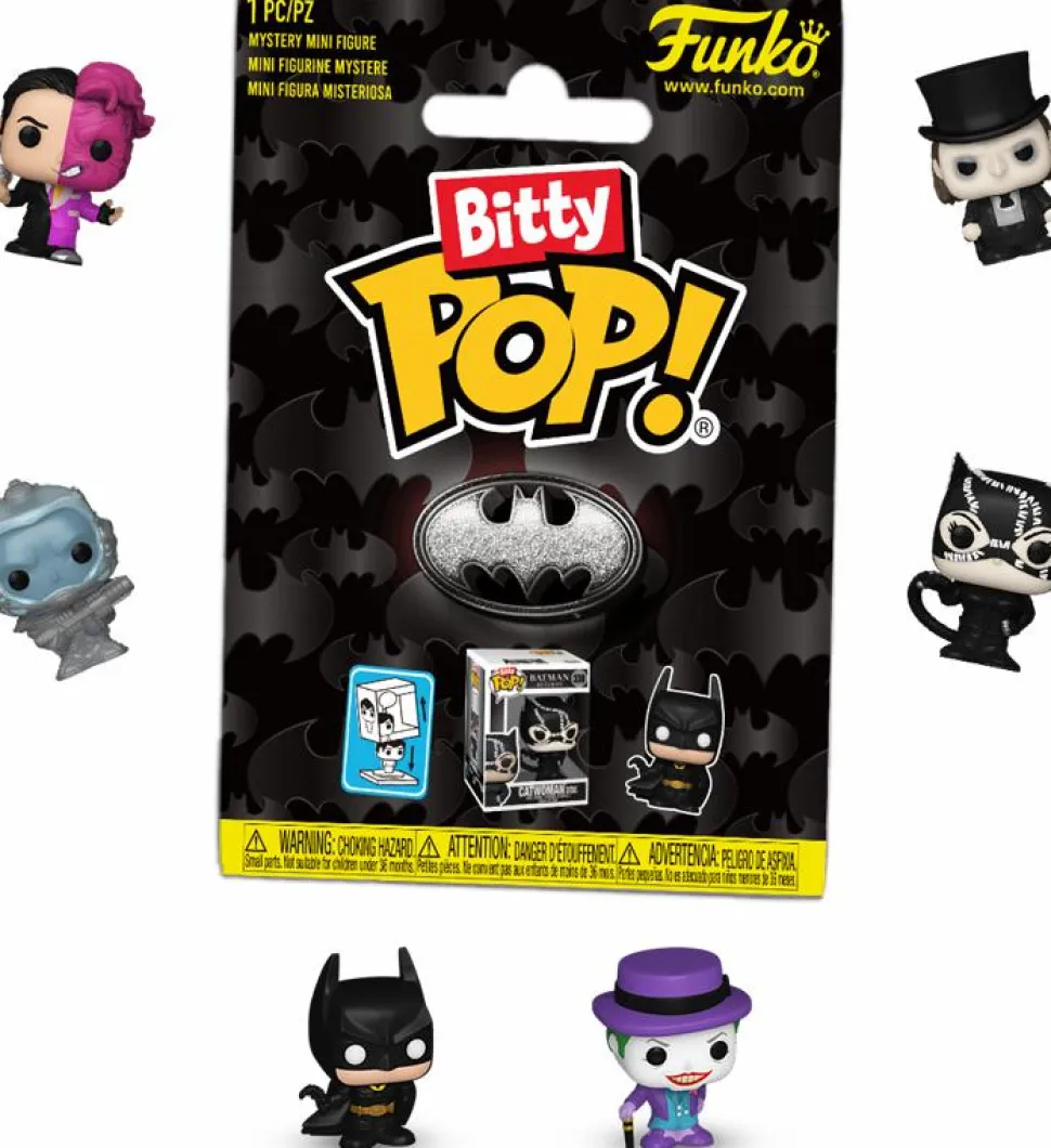 Batman: 85th Anniversary - Bitty Pop! Blind Bag Vinyl Figure (Display of 32 Units)