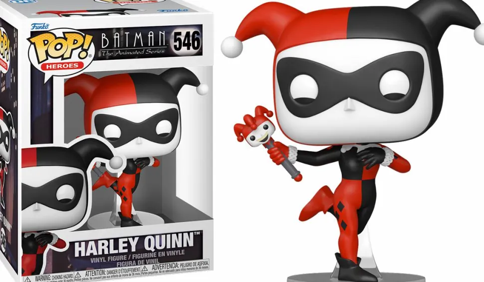 Batman: The Animated Series - Harley Quinn with Sceptre Pop! Vinyl Figure