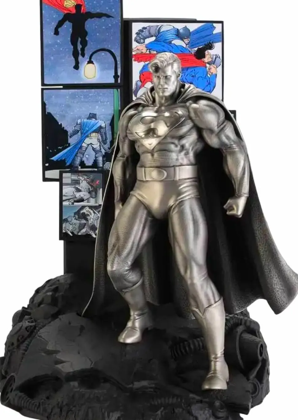 Batman: The Dark Knight Returns - Superman Limited Edition 11" Pewter Statue