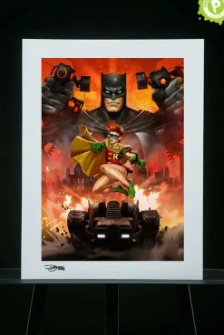 Batman: The Dark Knight Returns Premium Art Print by Dave Wilkins