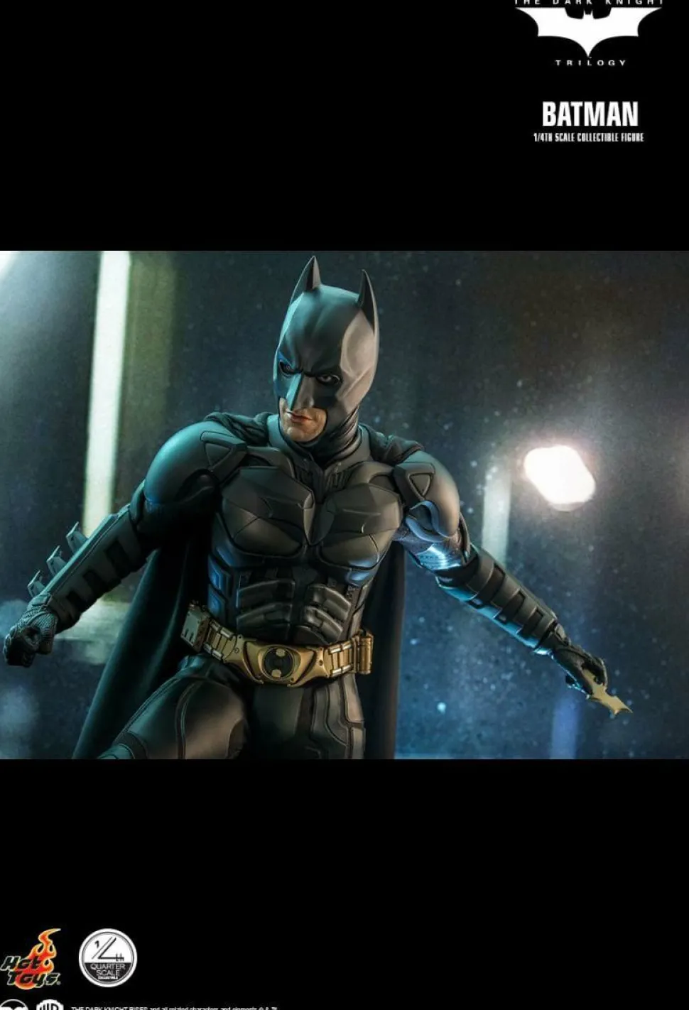 Batman: The Dark Knight Rises - Batman 1/4 Scale Hot Toys Action Figure