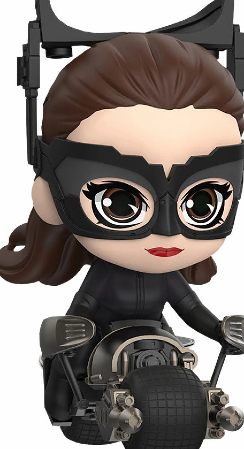Batman: The Dark Knight Rises - Catwoman with Batpod Cosbaby (S) Hot Toys Figure Collectible Set
