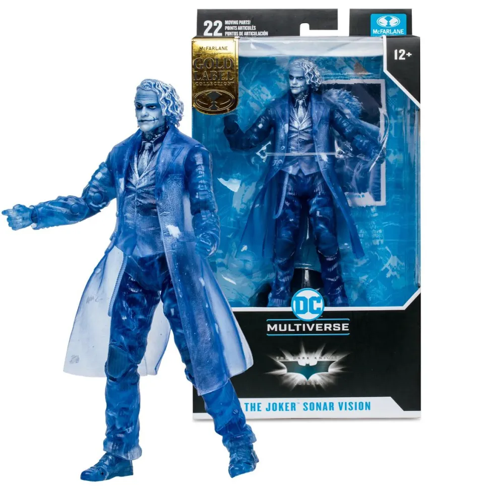 Batman: The Dark Knight Trilogy - The Joker (Sonar Vision) DC Multiverse Gold Label 7" Scale Action Figure