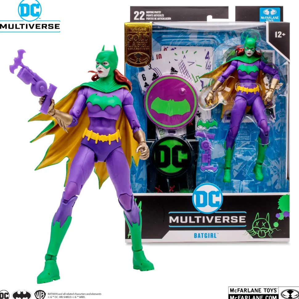 Batman: Three Jokers - Batgirl (Jokerized) DC Multiverse Gold Label 7" Scale Action Figure