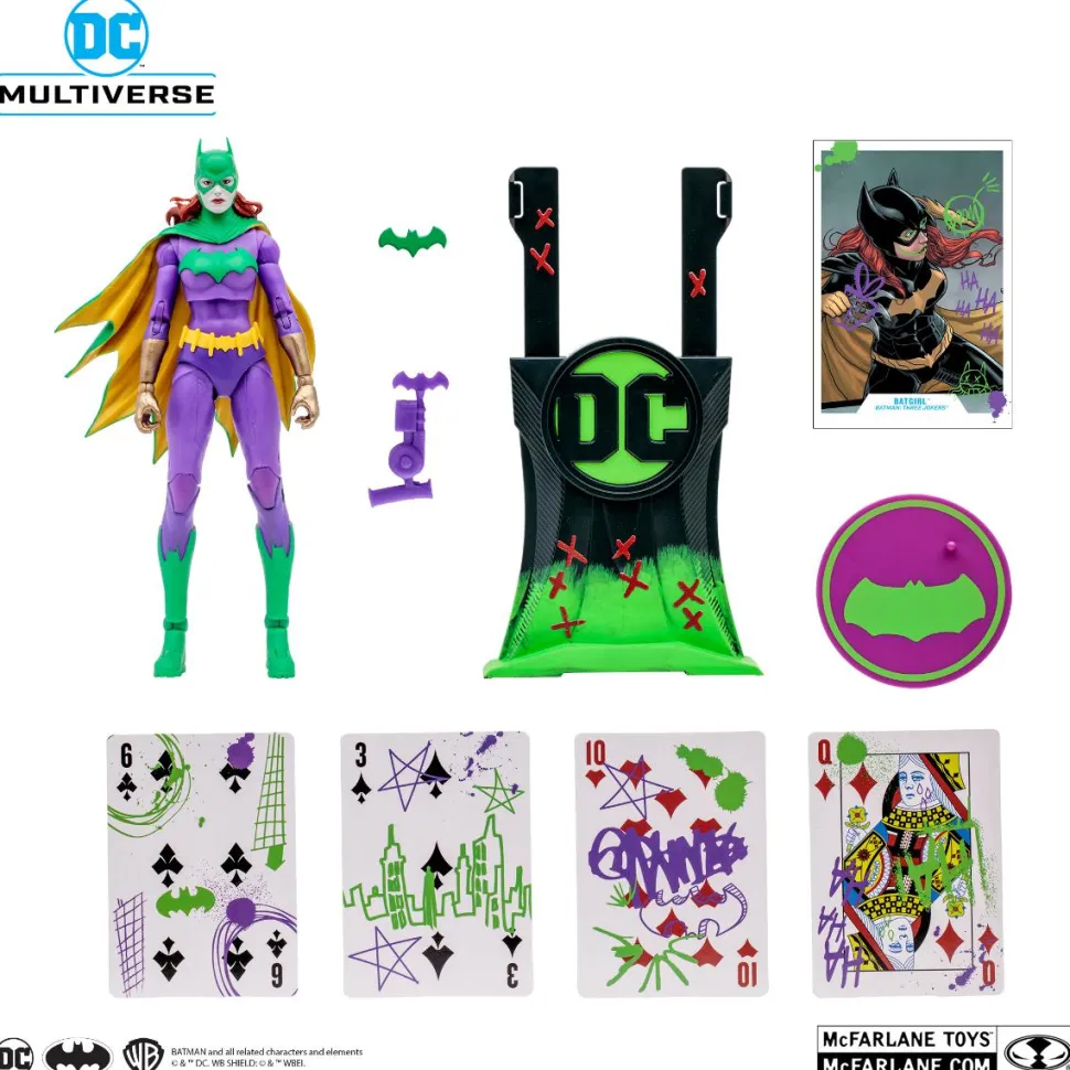 Batman: Three Jokers - Batgirl (Jokerized) DC Multiverse Gold Label 7" Scale Action Figure