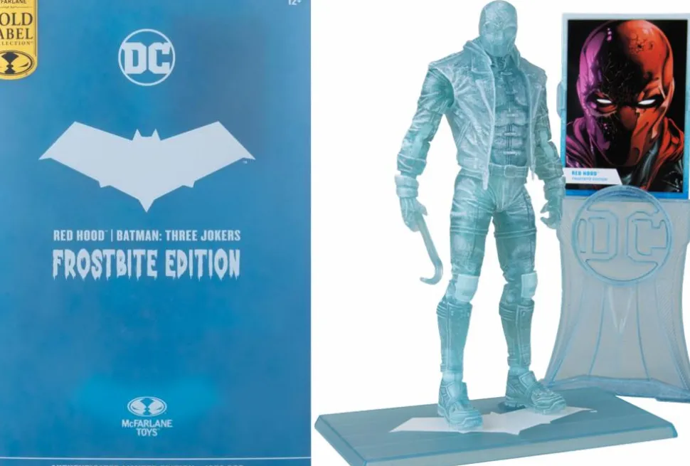 Batman: Three Jokers - Red Hood Frostbite Edition DC Multiverse Gold Label 7" Scale Action Figure