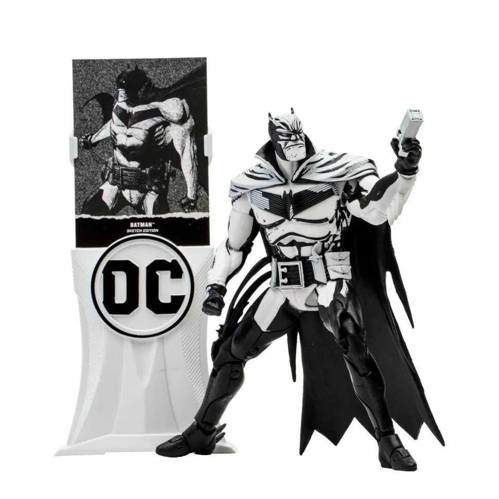Batman: White Knight - Batman Sketch Edition DC Multiverse Gold Label 7" Scale Action Figure