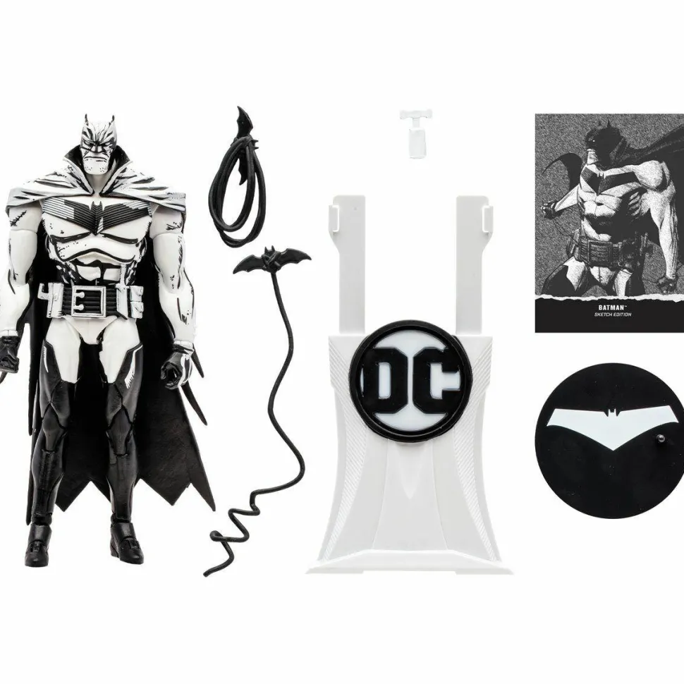 Batman: White Knight - Batman Sketch Edition DC Multiverse Gold Label 7" Scale Action Figure