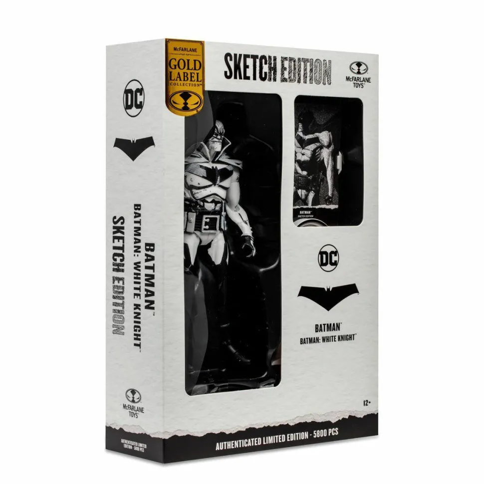 Batman: White Knight - Batman Sketch Edition DC Multiverse Gold Label 7" Scale Action Figure