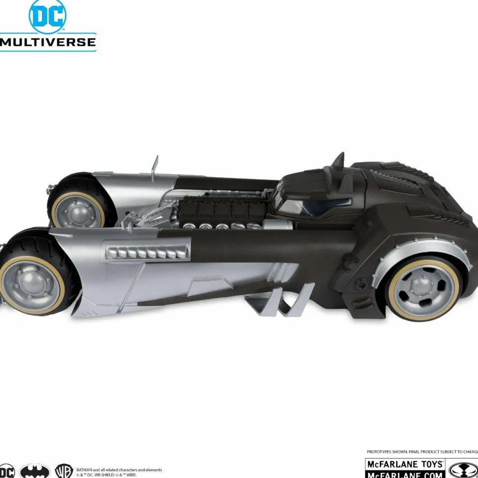Batman: White Knight - Batmobile DC Multiverse Gold Label 7" Scale Action Figure Vehicle