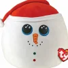 Beanie Boos - Flurry the Snowman Squish-A-Boo 14” Plush