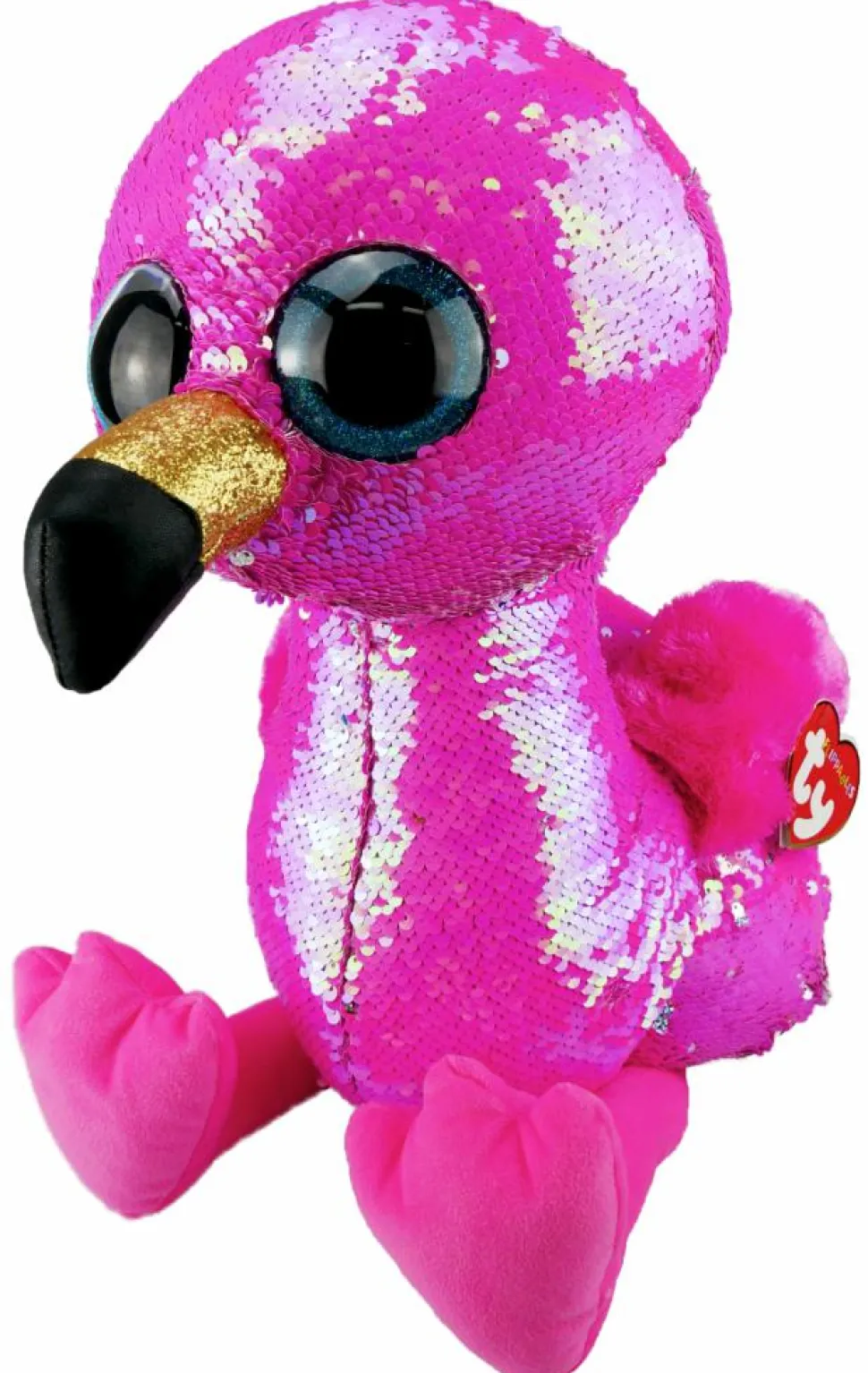 Beanie Boos - Pinky the Flamingo Flippable 18” Plush