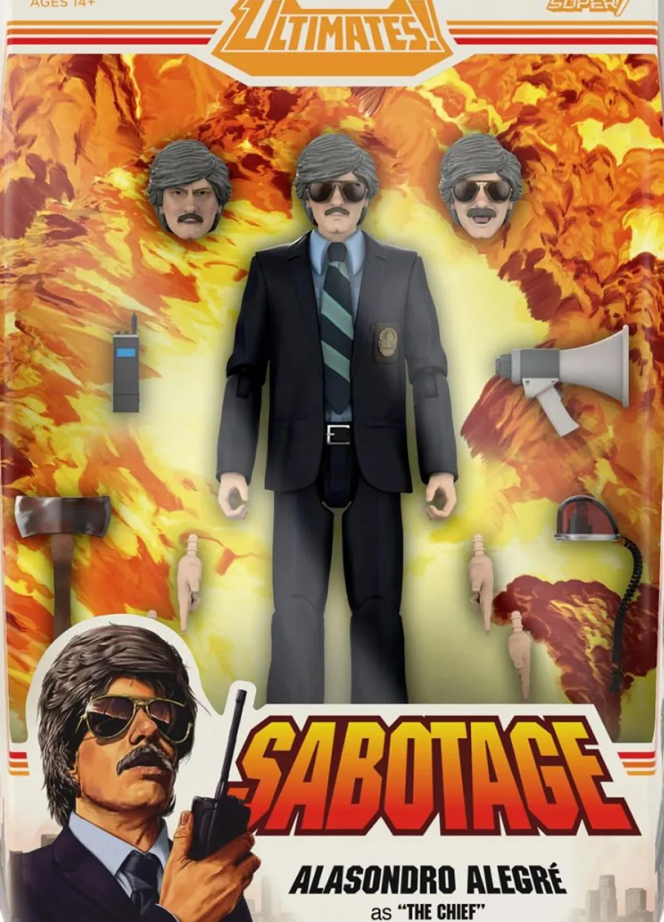 Beastie Boys: Sabotage - Wave 1 Ultimates! 7" Scale Action Figure Bundle (Set of 3)