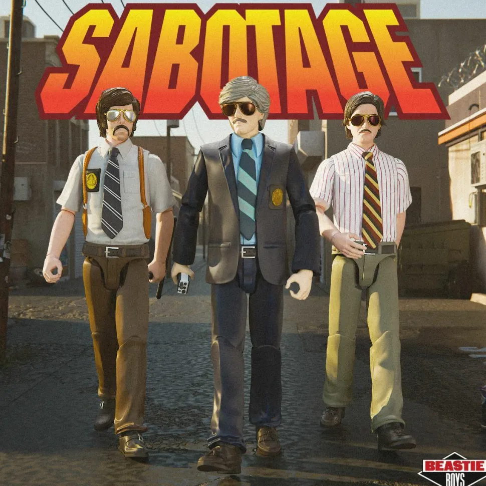 Beastie Boys: Sabotage - Wave 1 Ultimates! 7" Scale Action Figure Bundle (Set of 3)