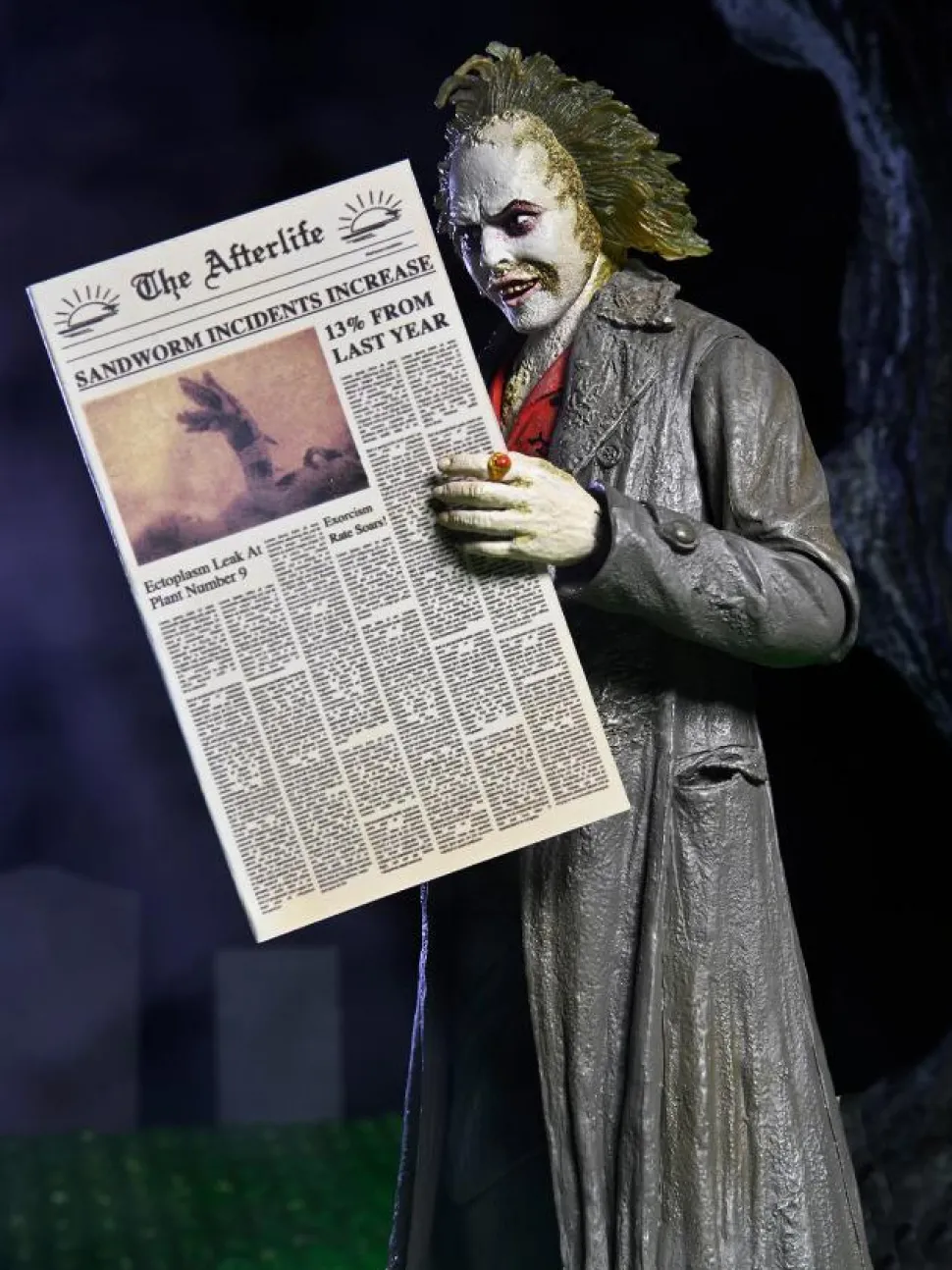 Beetlejuice (1988) - Beetlejuice Tour Guide 'The Bio-Exorcist' Ultimate 7" Scale Action Figure