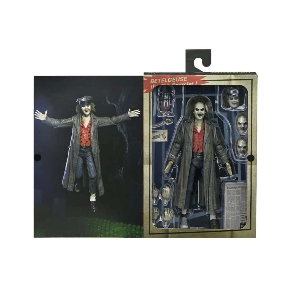 Beetlejuice (1988) - Beetlejuice Tour Guide 'The Bio-Exorcist' Ultimate 7" Scale Action Figure