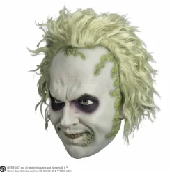 Beetlejuice (1988) - Beetlejuice Deluxe Adult Injection Mask (One Size Fits Most)