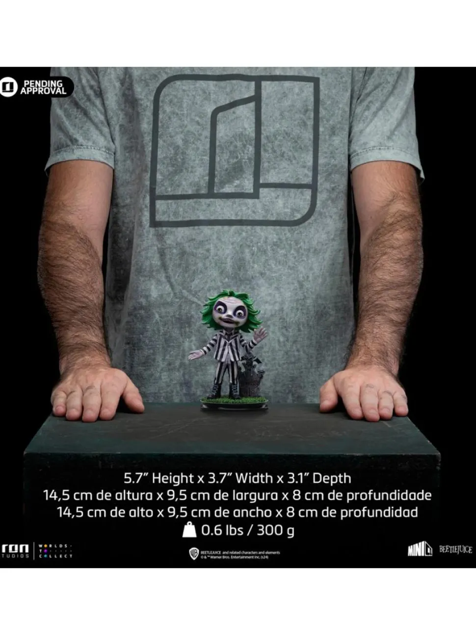 Beetlejuice Beetlejuice (2024) - Beetlejuice MiniCo 5" Vinyl Figure