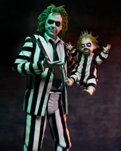 Beetlejuice Beetlejuice (2024) - Beetlejuice (Striped Suit) Ultimate 7'' Scale Action Figure