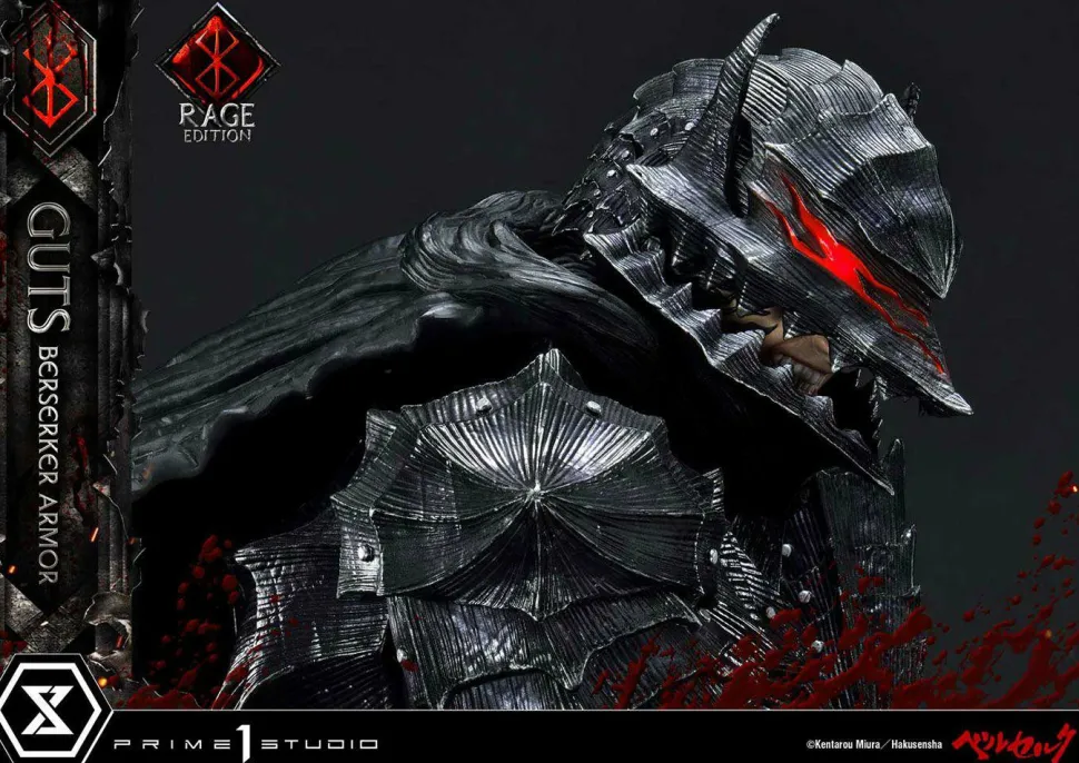 Berserk - Guts Berserker Armour Rage Edition 1/4 Scale Statue