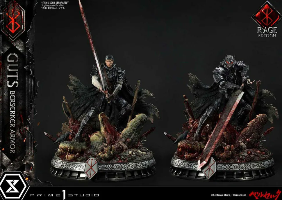 Berserk - Guts Berserker Armour Rage Edition 1/4 Scale Statue